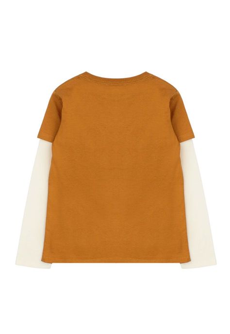 Polera kids niño doble manga foresta 229b-1