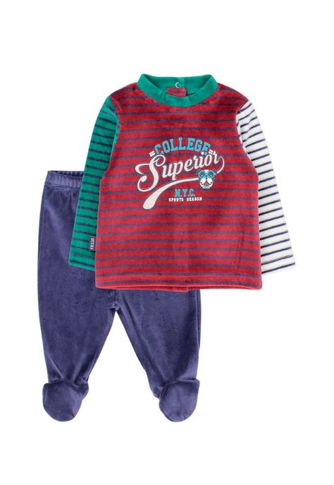 Conjunto newborn niño plush campus 101-0