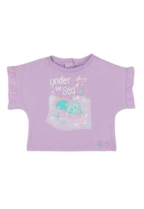 Polera bebé niña glitter malibu 187b-0