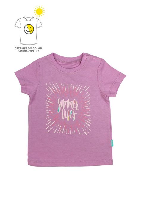 Polera bb niña estampado solar 790-4