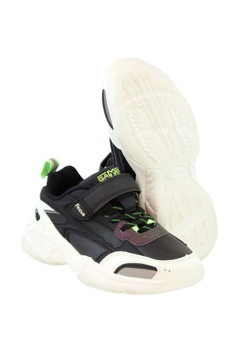 Zapatilla sport velcro elástico junior niño 918-3