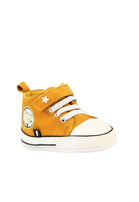 Zapatilla caña velcro elastico bebé soft niño 812-0