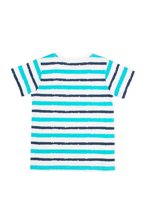Polera kids niño listada malibu 239b-1