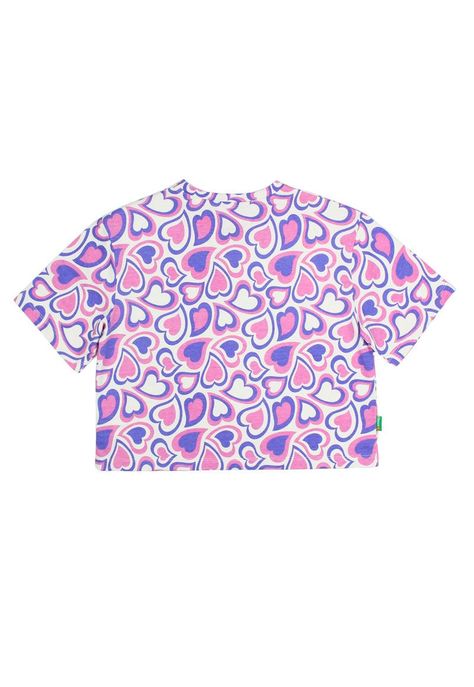 Polera jr niña estampada oasis 390-1