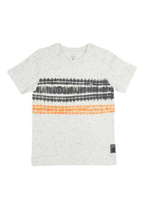 Polera jr niño textura earth 343-0