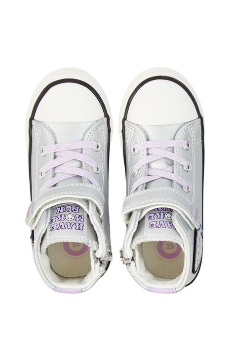 Zapatilla urbana caña velcro elástico andante niña 847-2