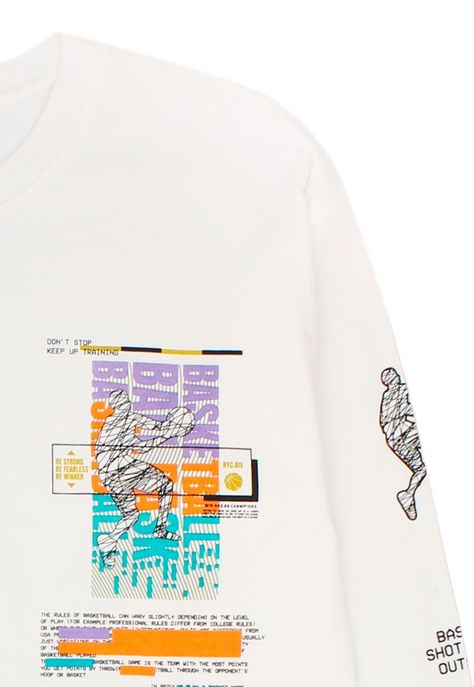 Polera teens niño manga  larga move 508-2