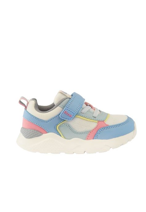 Zapatilla sport velcro elástico kids niña 874-0
