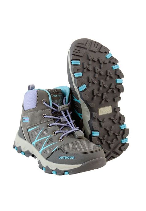 Zapatilla outdoor caña elástico ficcustex w24 niña 915-3