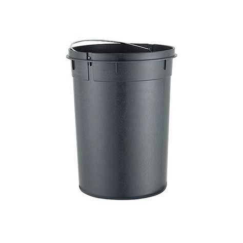 Basurero metálico acero Inoxidable 30 Litros-1