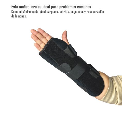Ortesis Inmovilizador Muñeca Ferula Palmar Dorsal M Izquierda-1