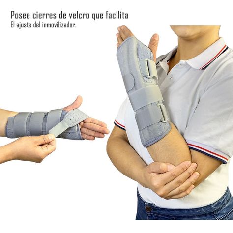 Ortesis Inmovilizador Muñeca Palmar Dorsal Ferula S Izquierd-2