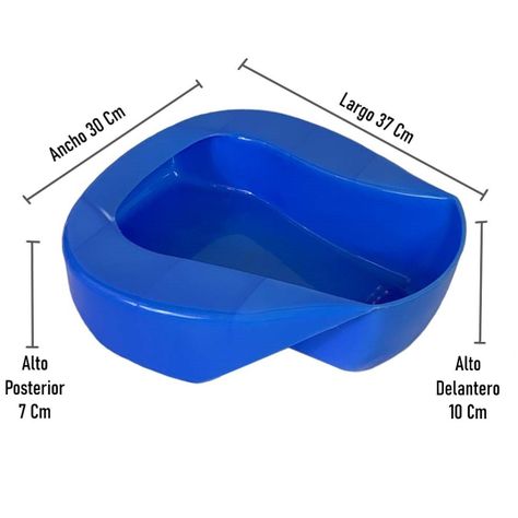 Chata Alta Anatómica Portátil Bandeja Urinaria Unisex-1