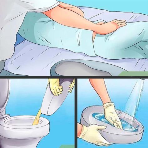 Chata Alta Anatómica Portátil Bandeja Urinaria Unisex-4