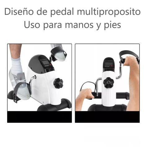Pedalera Mini Bicicleta Estática Con Pantalla Led Portatil-1