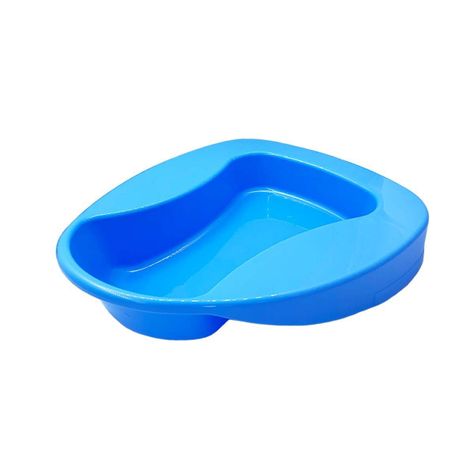 Chata Anatómica Portátil Unisex Bandeja Urinaria Azul-2