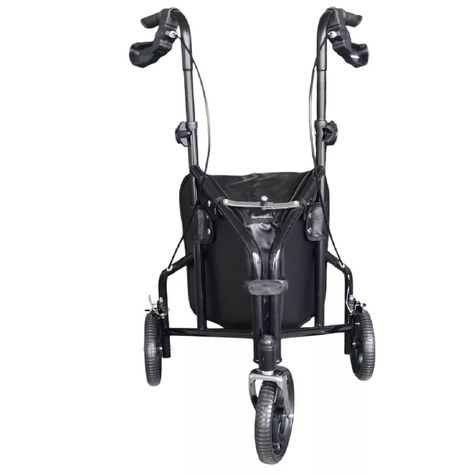 Andador Burrito Rollator 3 Ruedas Con Bolso Plegable Oneder-0