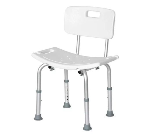 Silla Piso De Ducha Para Baño Altura Ajustable Portatil-0