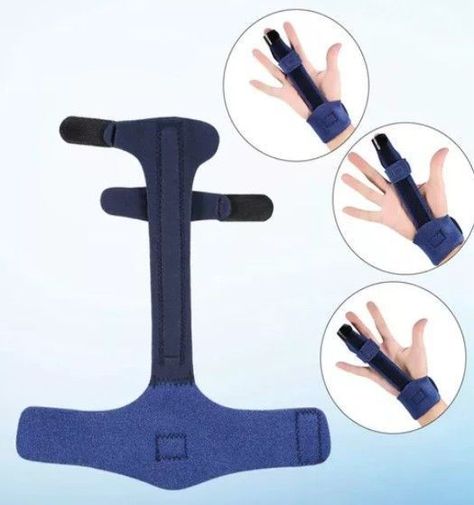 Inmovilizador Dedo Adulto Para Indice Medio Anular Ajustable-4