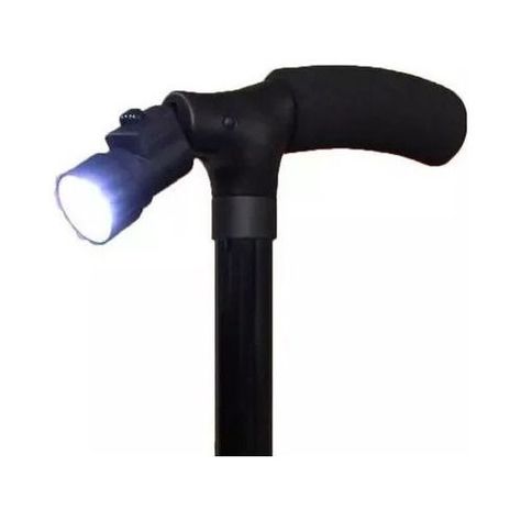 Bastón Plegable 5 Ajustes Diferentes De Altura Luz Led-2