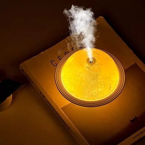 Humidificador Purificador Difusor De Aire Planeta 3 Colores-3
