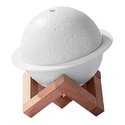 Humidificador Purificador Difusor De Aire Planeta 3 Colores-2