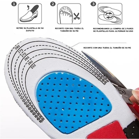 Plantillas Fascitis Comfort+ Rozenberg - 4 Pares-3