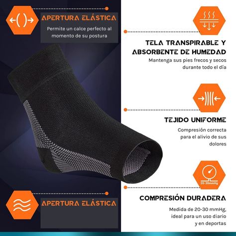 Calcetines Fascitis Plantar Rozenberg FP10 - 2 Pares-2