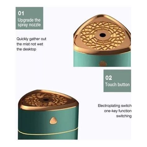 Humidificador Aire Difusor Usb Portátil Pulverización-1