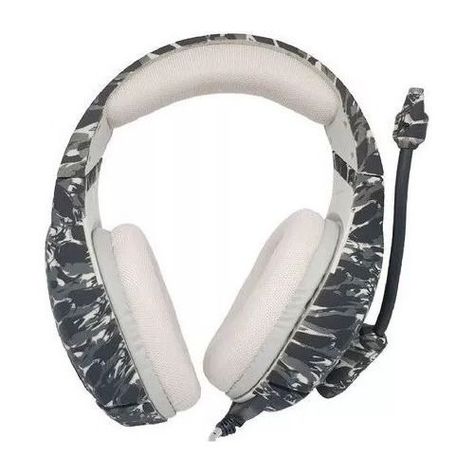 Audifonos Gamer Onikuma K1b Camuflaje Gris-2