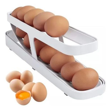 Dispensador Ordenador De Huevos Rodantes De 12 A 14 Unidades-0