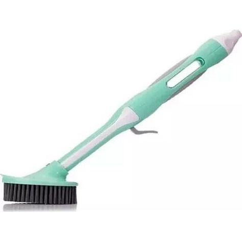 Cepillo Con Dispensador Lavaloza Limpieza Platos Escobilla-0
