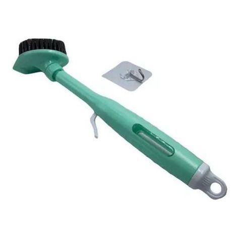Cepillo Con Dispensador Lavaloza Limpieza Platos Escobilla-1