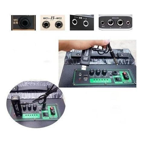 Micrófonos Inalámbricos Inteligentes Portátil V16u-2 Par-7