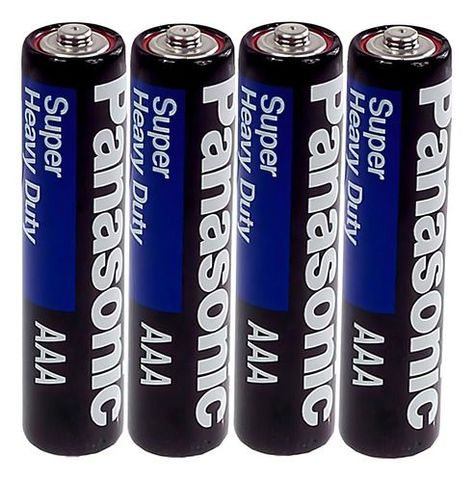 Pilas Aaa Panasonic Caja 40 Unidades Ultra Hyper De Carbon Zinc R03-3