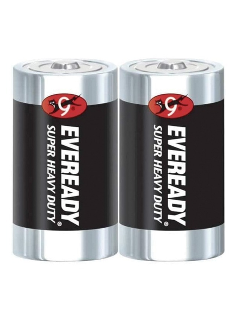 Pilas Eveready D Super Heavy Duty De Carbon Zinc R20 12 Unid-0