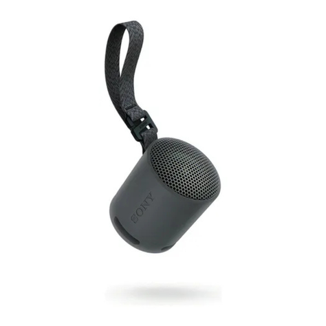PARLANTE PORTATIL SONY XB100 BLUETOOTH NEGRO-1