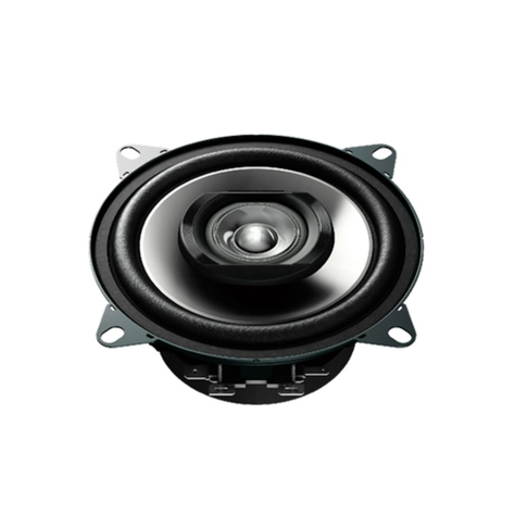 Parlantes Pioneer Ts-f1034r 4 Pulgadas 10cm 150w-1