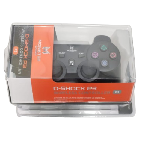 JOYSTICK GAMER MONSTER D-SHOCK P3 WIRELESS CONTROLLER 31FJX04025-0