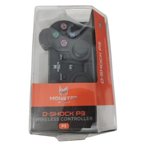 JOYSTICK GAMER MONSTER D-SHOCK P3 WIRELESS CONTROLLER 31FJX04025-2