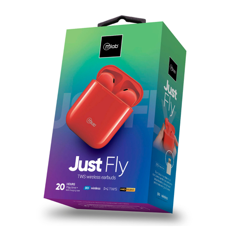 AUDIFONOS TWS MICROLAB JUST FLY 08915-1