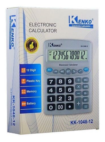 Calculadora De Escritorio Grande Kenko Kk-1048-12-0