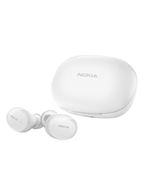 Auriculares Bluetooth Nokia Earbuds+ Comfort Inalambricos Color Blanco-1