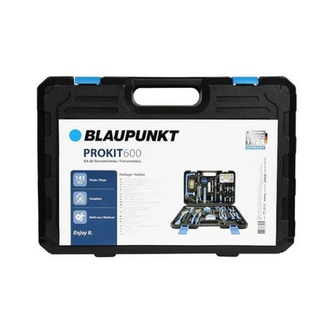 Juego Set Herramientas Manuales Blaupunkt 143pcs Prokit600-2