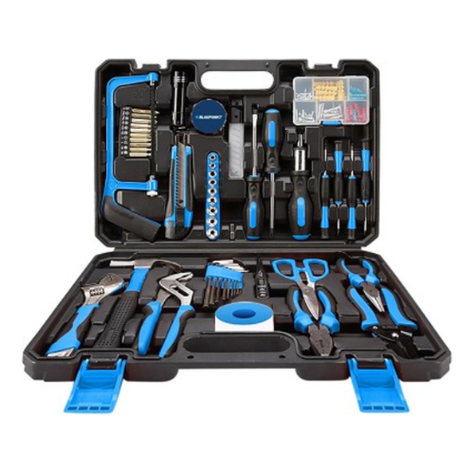 Juego Set Herramientas Manuales Blaupunkt 143pcs Prokit600-3