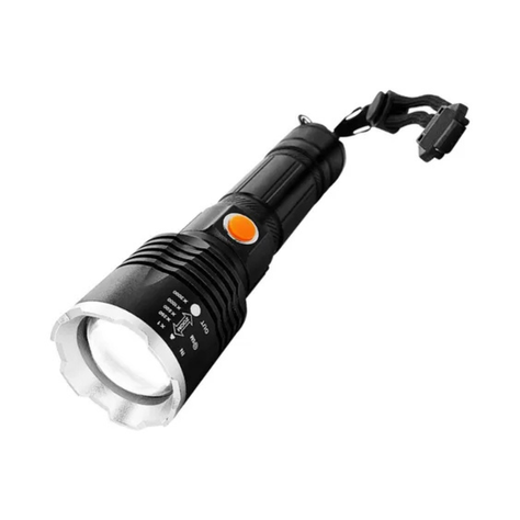 LINTERNA LED RECARGABLE FLASHLIGHT XA-B600 2000LUMENES-2