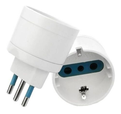 Adaptador Eléctrico Schuko Macrotel 10a 250v 1500w Sec-0