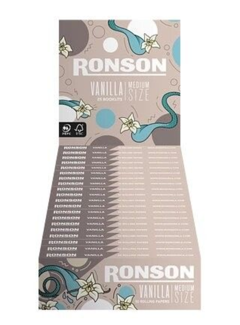 Caja De Papelillo 1 1/4 Vainilla 25u-ronson-1