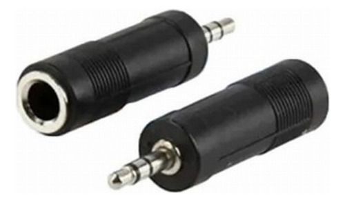 Adaptador De Audio Macrotel //macho 3,5mm - Hembra 1/4¨-0