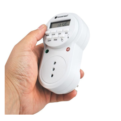 TIMER DIGITAL PORWERLAB 2000WATTS 09235-1